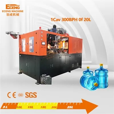 Ycq -20 l -1 20 l plastikinio pūtimo formavimo mašina